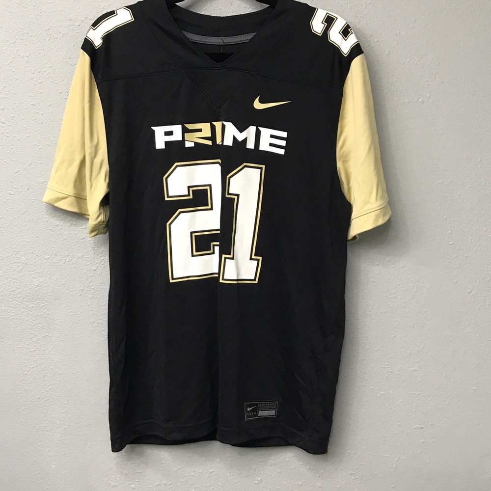 Nike Black and Gold Prime Jersey